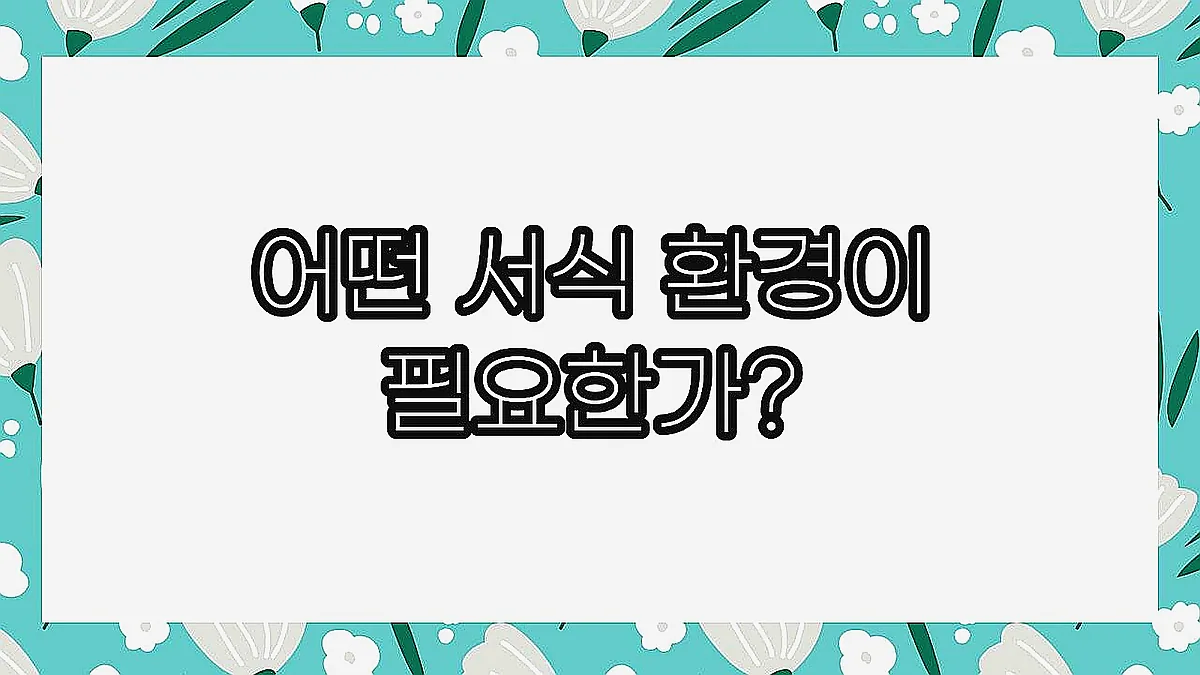 글의 어떤 서식 환경이 필요한가? 이미지 글의 어떤 서식 환경이 필요한가? 이미지